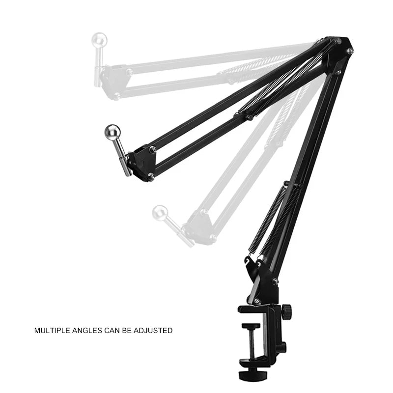 Desktop Cantilever Microphone Stand with Shock Mount, Universal Model, Suitable for Bm800, Dedicated for Live Streaming and Recording