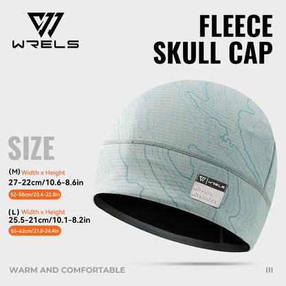 WRELS Fleece Watch Cap Beanie Hat Winter Skull Cap Warm Beanie Thick Windproof  Lightweight for Running Skiing Cycling Sports