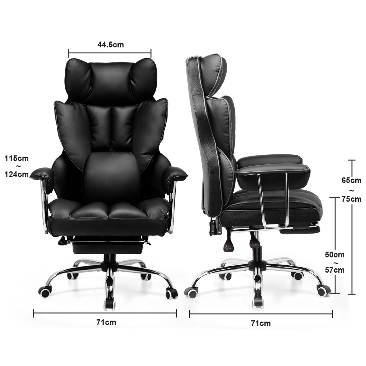 Gtplayer Silla Gaming Gamer Chair Ergonomic Office Chair with Footrest Fabric Surface Spring Seat Cushion Silla De Juego