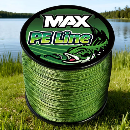 Daiwa Flätad Fiskelina X8 300m – PE Super Line för hav och sötvatten