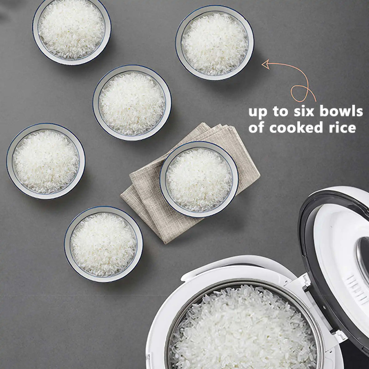 12V 24V 220V 2L Three Voltage Car Home Rice Cooker Van Car Rice Cooker for Travel Global Voltage Use