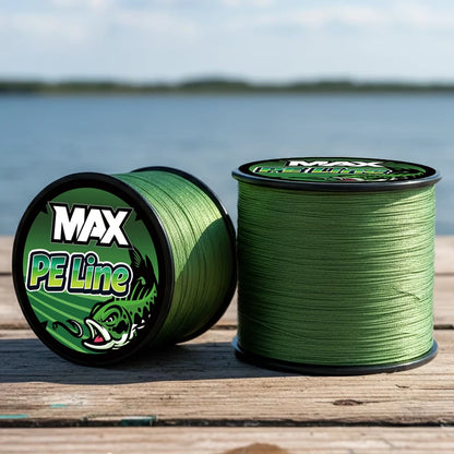 Daiwa Flätad Fiskelina X8 300m – PE Super Line för hav och sötvatten