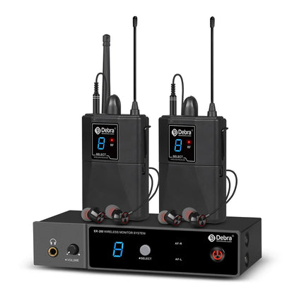 Debra ER-280 UHF Trådlöst In-Ear Monitor-system