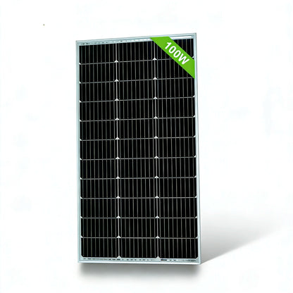 100w 200w Rigid Glass Solar Panel,Efficiency Photovoltaic Solar panel,Waterproof,Durable For Batteries,Outdoors,RV,Boat,Camping