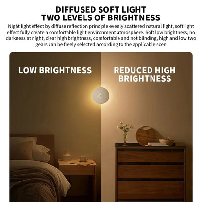 Original NEW MiJia Night Light 3 With Dual Sensors for Light And Motion, Supports Both Motion-Sensing and Always-on Modes