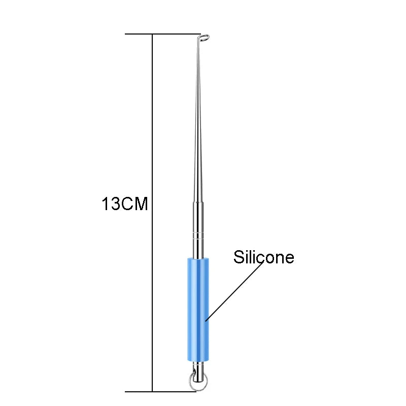 Stainless Steel Safety Extractor Fishing Hook Detacher Remover Rapid Decoupling Device For Fishing Tools Portable Fishing Tackle