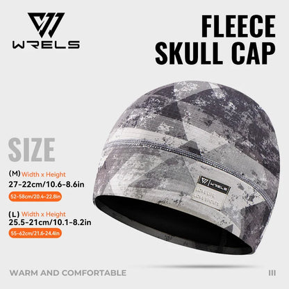 WRELS Fleece Watch Cap Beanie Hat Winter Skull Cap Warm Beanie Thick Windproof  Lightweight for Running Skiing Cycling Sports