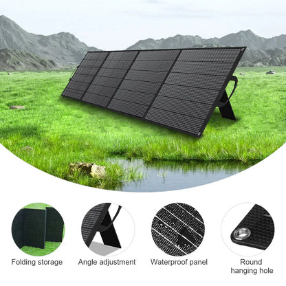 TALLPOWER TP400 400W Portable Foldable Solar Panel IP65 Waterproof High‑Efficiency Solar Charger for Power Station Camping RV Van Off‑Grid Emergency Power Supply