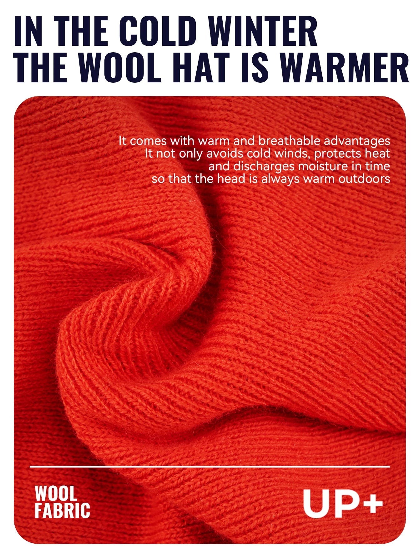 WRELS Merino Wool Beanie for Men Women Soft Fisherman Beanie Warm Knitted Winter Hat Watch Cap Skullie for Cold Weather