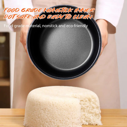 12V 24V 220V 2L Three Voltage Car Home Rice Cooker Van Car Rice Cooker for Travel Global Voltage Use