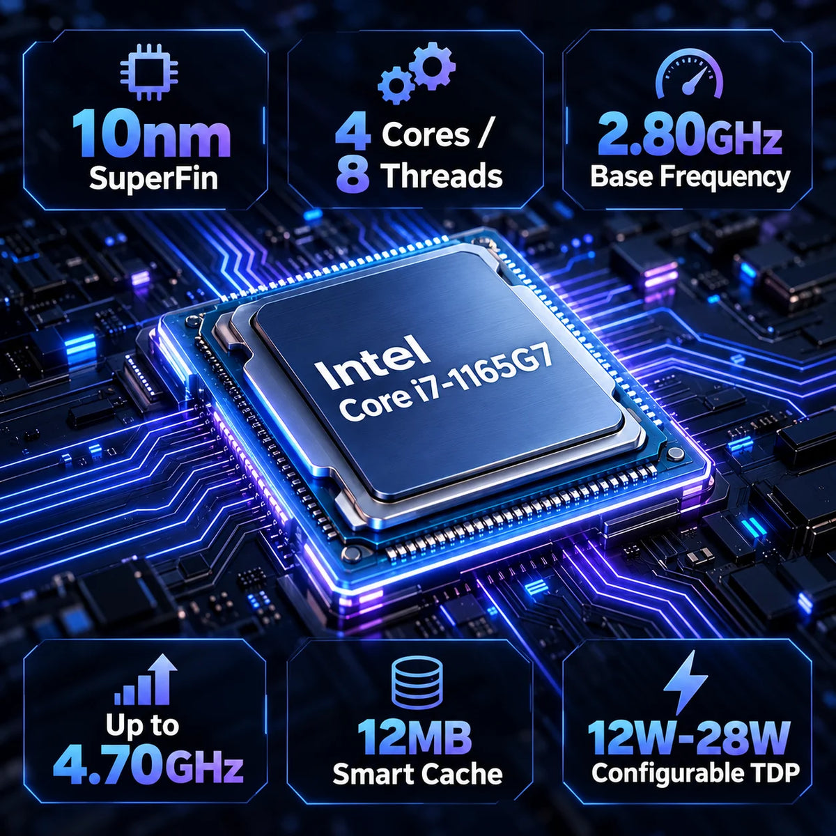 15.6" Laptop Computer Windows 11 Intel Core i7-1165G7 PC Gamer 16GB RAM Fingerprint Unlock Notebook Laptops Backlight Study
