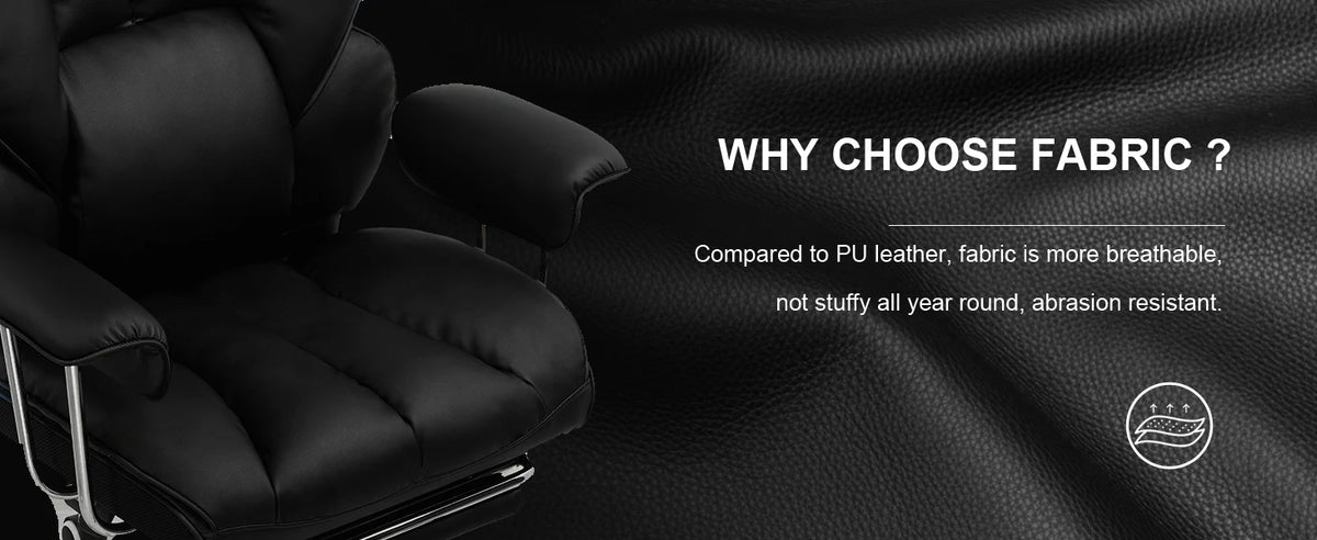 Gtplayer Silla Gaming Gamer Chair Ergonomic Office Chair with Footrest Fabric Surface Spring Seat Cushion Silla De Juego