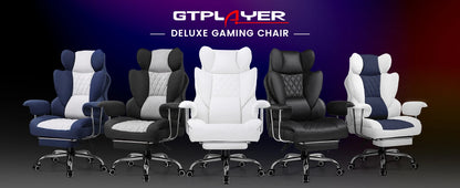 Gtplayer Gaming Chair, Office Chair with Pocket Spring Lumbar Support, Ergonomic and Comfortable Wide Office Computer Chair