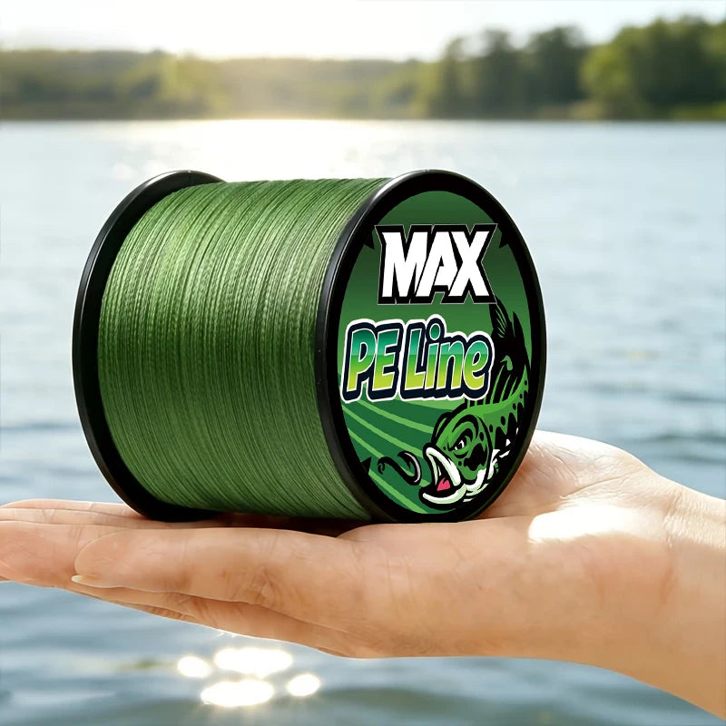 Daiwa Flätad Fiskelina X8 300m – PE Super Line för hav och sötvatten