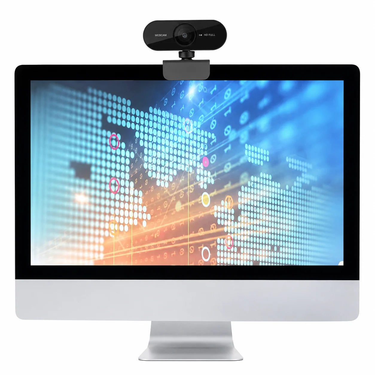 Webcam 1080P HD – micro intégré – USB – PC/mac/Android – visio/streaming