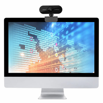Webcam 1080P HD – micro intégré – USB – PC/mac/Android – visio/streaming