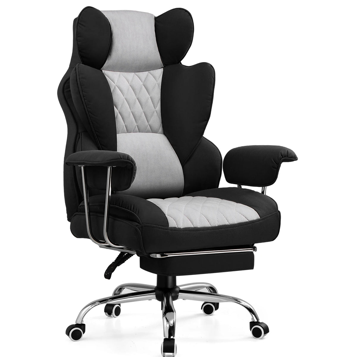 Gtplayer Gaming Chair, Office Chair with Pocket Spring Lumbar Support, Ergonomic and Comfortable Wide Office Computer Chair