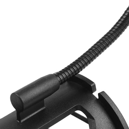 Desktop Microphone Tripod Stand, Height Adjustable, for Computer Recording and Live Streaming, Includes Windproof Cover and Anti-Pop Set