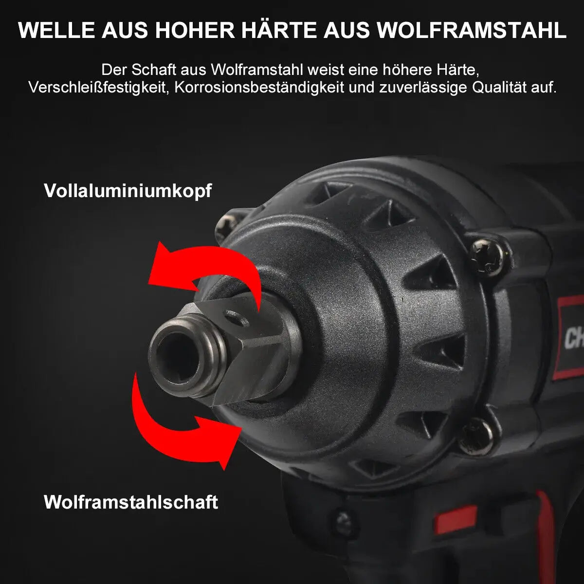 Slagskruvdragare 1000Nm batteridriven bürstenlos