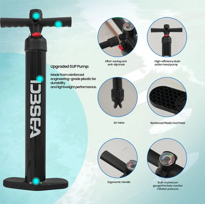 InnoExpo uppblåsbar SUP-bräda i PVC – välj storlek upp till 350 cm