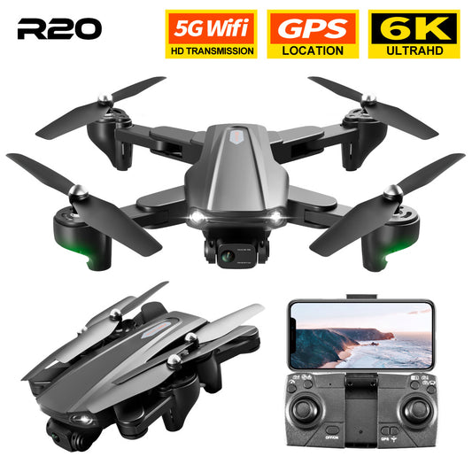 R20 GPS-drönare med HD-kamera – 4K/6K Quadcopter