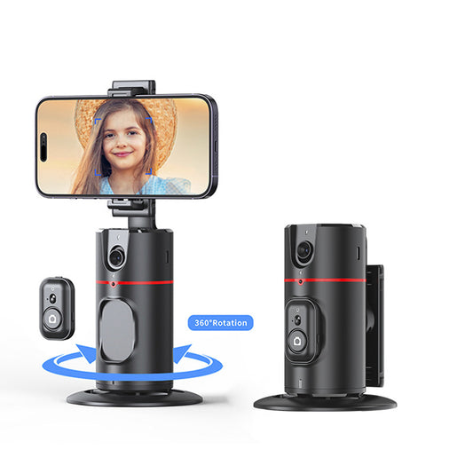 P02 AI-gimbal med Ansiktsspårning och Gestkontroll – 360° Stabilisator för Smartphone
