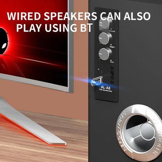 USB Bluetooth 5.3-mottagare – Trådlös Ljudadapter för Högtalare, Bil och Dator