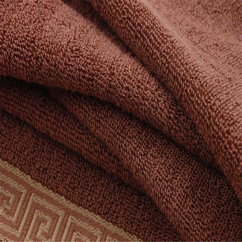 100% Pure Cotton Towel 34x73cm Embroidered Towels  For Adults Quick-Dry Thicken Soft Face Towels Absorbent