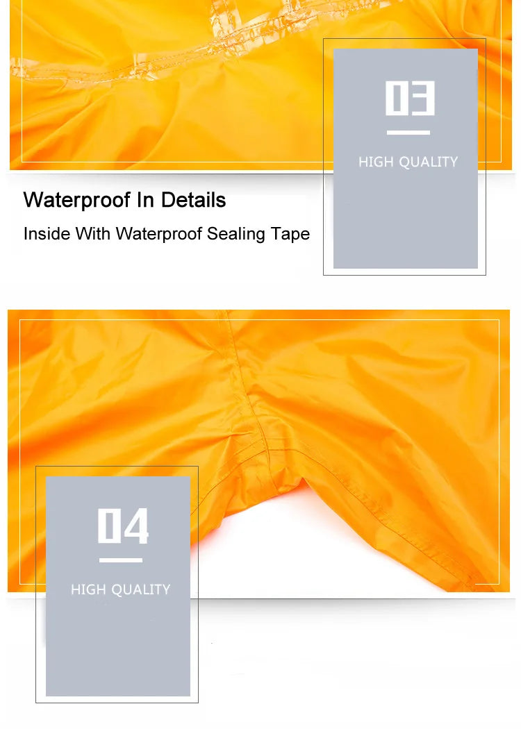 Waterproof One-Piece Overalls With Hood Oil-Resistant Work Safety Clothing Coverall For Sparying Painting Factory Clothes