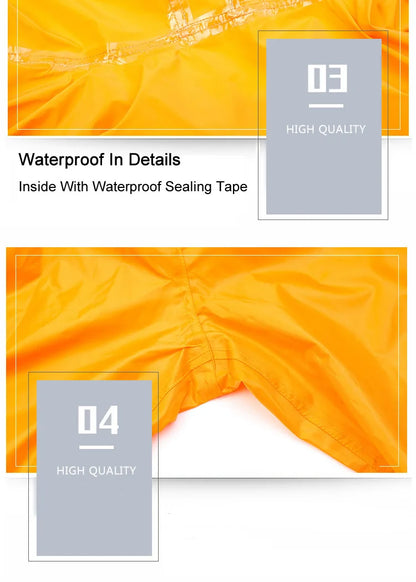 Waterproof One-Piece Overalls With Hood Oil-Resistant Work Safety Clothing Coverall For Sparying Painting Factory Clothes