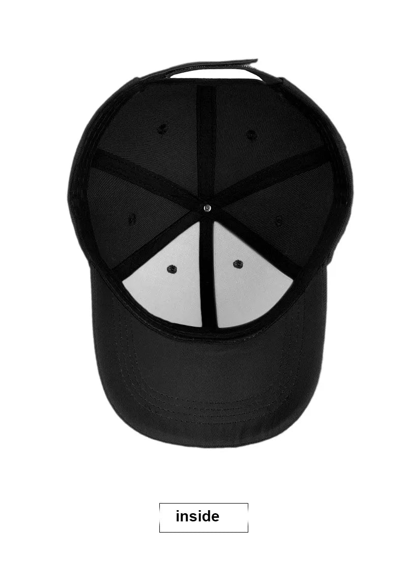 Custom Logo Diy Baseball Cap Unisex Adjustable Men Women Sport Trucker Hat Solid Color Personalized Print Hip Hop Dad Caps