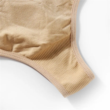 FINETOO 2PCS/Set M-2XL Bodyshaper G-String Panties Women Slim Underwear Female Lingerie Sexy Lady Thongs High Waist Underpants