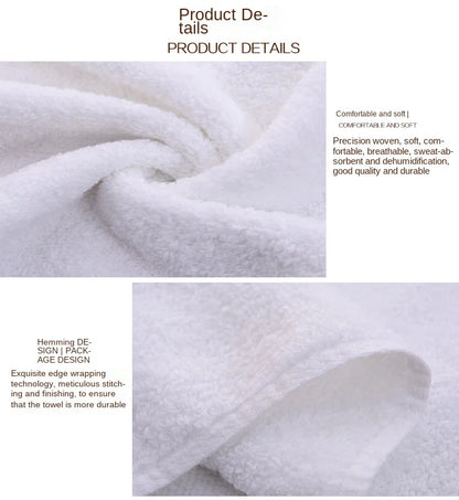 5pcs Small square towel pure cotton kindergarten white square towel foot therapy Hotel Hotel napkin small towel towels bathroom