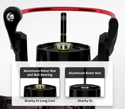 KastKing Sharky III Spinning Fiskerulle – 18kg Max Drag, 10+1 Kullager, Vattentålig, 1000–5000