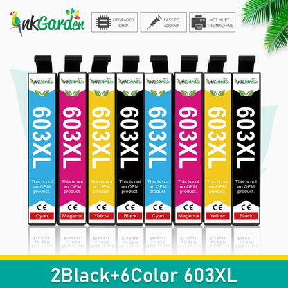 603XL 603 Bläckpatron Kompatibel för Epson T603 Expression Home Printer