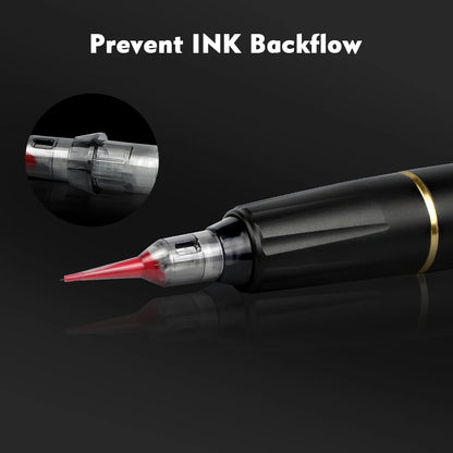 20pcs Permanent Makeup Tattoo Cartridge Needle Permanent Makeup Needles Sterilized for Tattoo Pen Machine Tattoo Needles