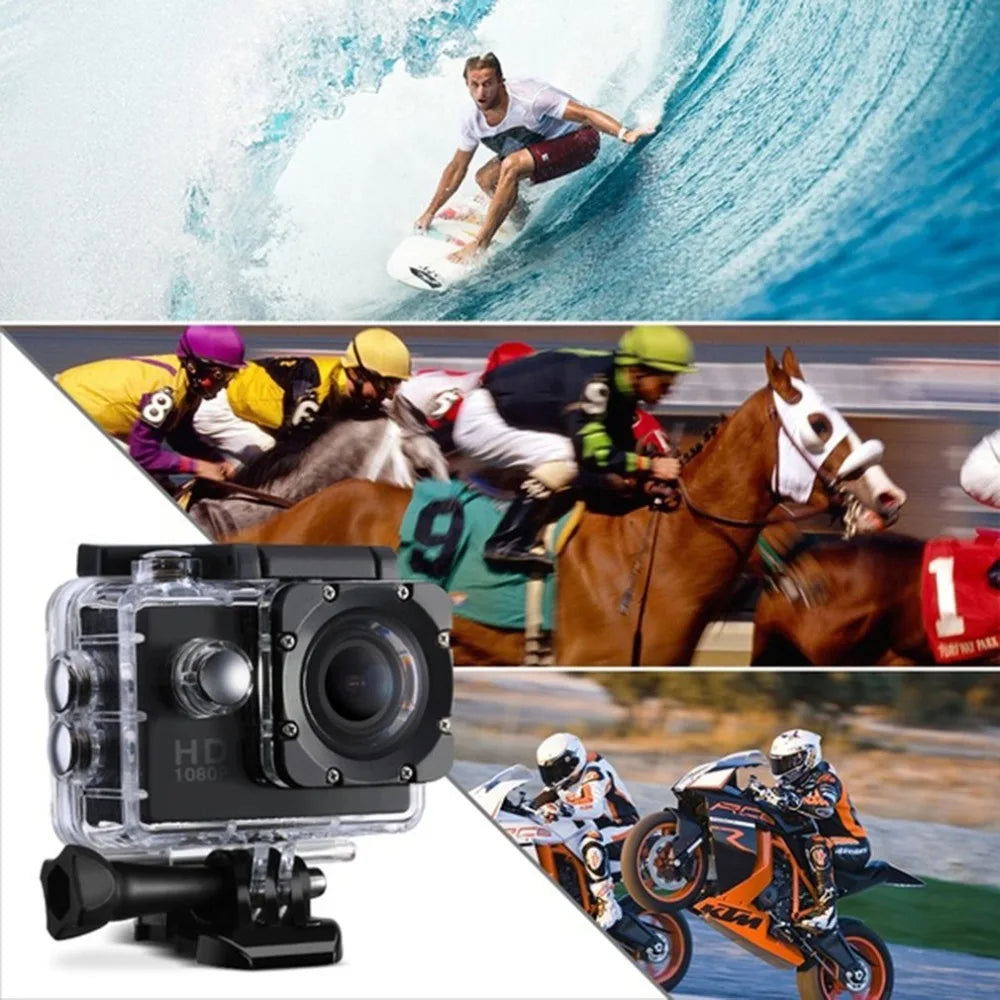 SJ400 1080P HD Shooting Waterproof Digital Video Camera COMS Sensor Wide Angle Lens Camera For Swimming Diving for Drop shipping