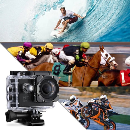 SJ400 1080P HD Shooting Waterproof Digital Video Camera COMS Sensor Wide Angle Lens Camera For Swimming Diving for Drop shipping