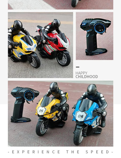 RC Motorcycles 1:6 1:10 Electric Motor RC Cars High Speed 4CH Remote Control Racing Motorcycle Drift Car Kids Xmas Festival Gift