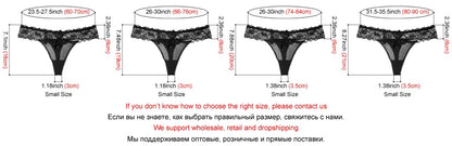Meet'r Dam Spets G-String Thong – Låg Midja Broderi Andningsbar Lingerie, 4 Färger S–XL