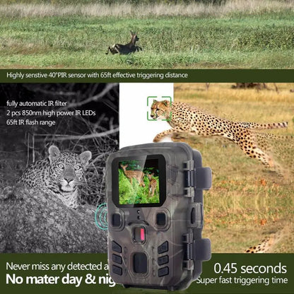 20MP 1080P Night Vision Waterproof Wireless Hunting Camera Trail Cameras MiNi301 Photo Trap for Wildlife