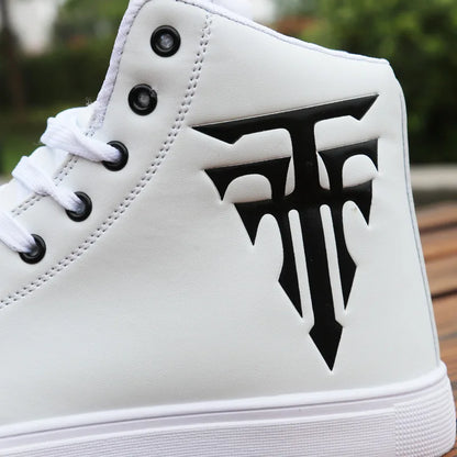 2021 New Men's High Top Sports Shoes Vulcanized Shoes Canvas Shoes Men's Casual Sports Shoes Autumn and Winter Skateboard Shoes