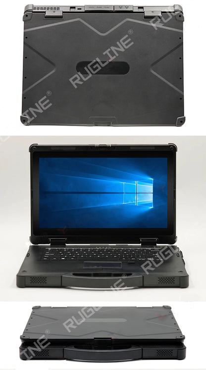 14-inch Waterproof Rugged Windows Tablet Computer Intel Core i5/i7 processor RJ45 RS232 Tablet Industrial Laptop X14