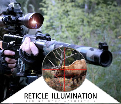 Taktiskt Siktespaket 4-12x50 med Holografiskt Sikte och Rödpunkt