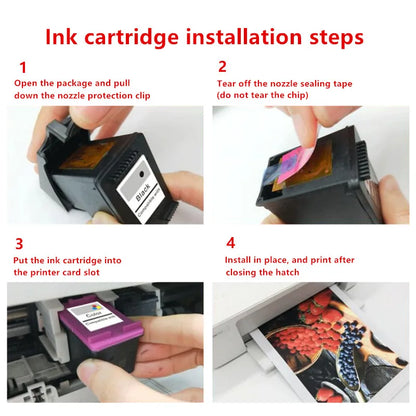 PG645 CL646 XL Bleckpatron Ersättning för Canon PG-645 CL-646
