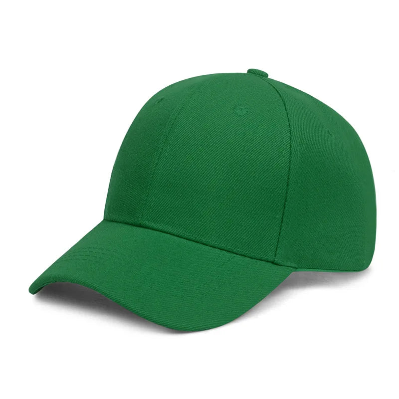 Custom Logo Diy Baseball Cap Unisex Adjustable Men Women Sport Trucker Hat Solid Color Personalized Print Hip Hop Dad Caps
