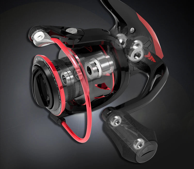 KastKing Sharky III Spinning Fiskerulle – 18kg Max Drag, 10+1 Kullager, Vattentålig, 1000–5000