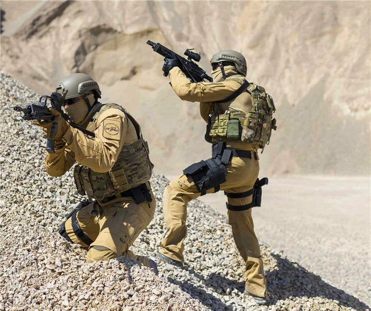 New Tactical Pants Hiking Cargo Pants Work Clothes Outdoor Uniform Camouflage Multi Pockets Tactical Clothes Climbing