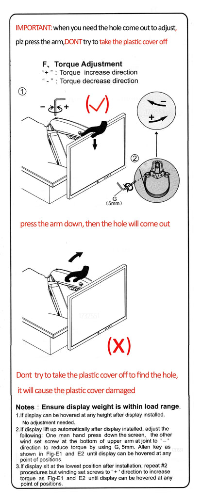 NB F80 + FP-2 Full Motion 360 Rotate Pivot 2-9kg Gas Spring Arm 10'-17' Laptop Tray Desktop Stand Clamp 10-90mm Grommet Hole