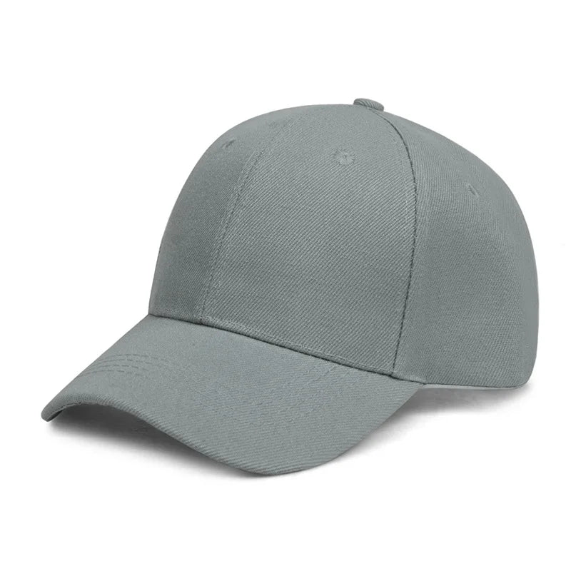 Custom Logo Diy Baseball Cap Unisex Adjustable Men Women Sport Trucker Hat Solid Color Personalized Print Hip Hop Dad Caps